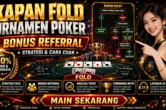 Chaindrivediff - Strategi kapan fold turnamen poker bonus referral untuk manajemen chip