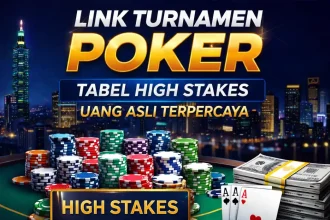 Chaindrivediff - Suasana kompetisi di link turnamen poker tabel high stakes uang asli dengan tumpukan chip profesional.