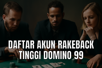 akun rakeback tinggi domino 99