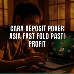Cara deposit poker Asia laptop