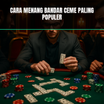 Poker player bermain domino (bandar ceme).