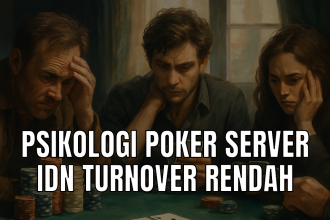 Meja poker server IDN dengan turnover rendah.